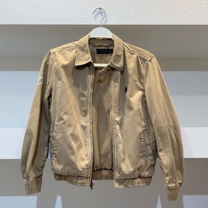 ‼️Clear Out‼️Polo Ralph Lauren Cotton Beige Jacket Size XS